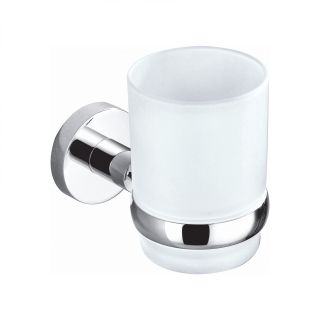 Стакан для зубных щеток с держателем Wonzon & Woghand Easy WW-8121 хром